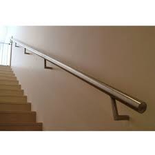 Custom mount for oversize metal banister. 5 Stainless Steel Handrail Guard Rail Mount Banister Support Stair Wall Brackets