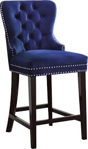 Costigan Velvet 26 Bar Stool Velvet Stool Bar Stools Meridian Furniture