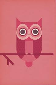 October Bird Of The Month Pink Owl Owl Illustration Owl Wallpaper Pink Owl