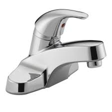 Bathtub & shower faucets (1) shower faucet trim kits (345) shower faucets (53) trim plates and handles (1) tub/shower faucet trim kits (193) tub/shower faucets (199) ada compliant. Peerless One Handle 4 Centerset Chrome Bathroom Faucet At Menards