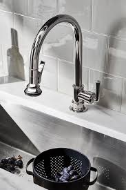Waterworks unlacquered brass kitchen faucet Metal Finishes Waterworks Waterworks