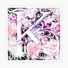 Not only does it have beautiful scenery, from mountains and forests,. K Letter Flowers Gifts Merchandise Redbubble