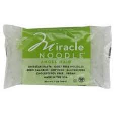 Shirataki noodles are made from fiber of the konnyaku imo plant. 6 Pack Miracle Noodle Angel Hair Shirataki Pasta 7 Ounce Dealmoon