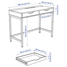 If you are online furniture shopping or if you are visiting a local ikea store near you, you can expect super low prices on a wide variety of exciting home essentials. Alex Desk Grey Turquoise 100x48 Cm Ikea