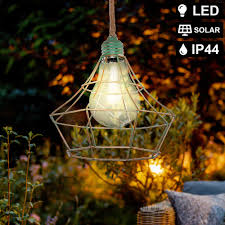 Was in der solar hängeleuchte enthalten ist und wie viel sie kosten darf? 2x Led Solar Hangelampe Im Kafig Optik 48679