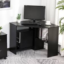 41.25 w lara corner desk black poplar wood iron framing modern contemporary. Ebern Designs Alenia Corner Desk Reviews Wayfair