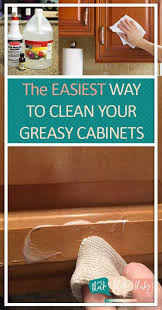 Oil Splashes And Grimey Buildup May Not Be As Noticeable As Spills And Stains But Left Untreated Still House Cleaning Tips Cleaning Hacks Cleaning Cabinets