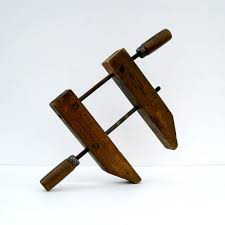 Sale Vintage Jorgensen Wood Clamp Large Decorative Piece Etsy Antique Woodworking Tools Antique Tools Old Tools