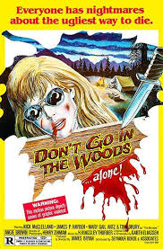 Don T Go In The Woods 1981 Movie Poster Into The Woods Movie Movie Posters Movie Posters Vintage