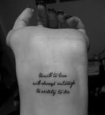 They are incredibly fashionable, and you can easily give. 45 Tattoo Quote Ideas For Women Pretty Designs Wrist Tattoos Girls Wrist Tattoos For Women Tattoo Quotes