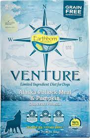 Earthborn Holistic Venture Alaska Pollock Meal Pumpkin Limited Ingredient Diet Grain Free Dry Dog Food 4 Lb Bag Chewy Com Dry Dog Food Dog Food Recipes Fermentation Products