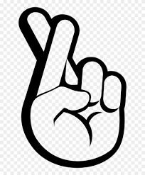 Check spelling or type a new query. Open Fingers Crossed Emoji Black And White Free Transparent Png Clipart Images Download