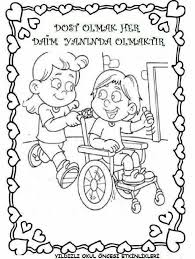 Engelliler Gunu Boyama Sayfalari Engelliler Gunu Ogrenciler Icin Boyama Sayfalari Engelliler Haftasi Boyama Sayfasi Resimle Coloring Pages Preschool Drawings