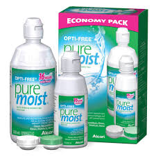 What is the best cleaning solution for contacts? Buy Puremoist Economy Pack 390 Ml By Opti Free Online Priceline