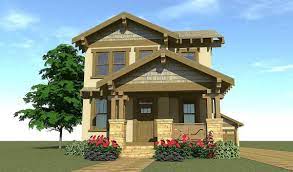 Plan 44119td Craftsman Bungalow For Narrow Lot Craftsman Bungalows Craftsman House Plans Craftsman Style House Plans