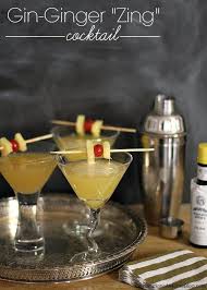 Gin And Ginger Liqueur Cocktail Martini Recipe Recipe Ginger Liqueur Boozy Drinks Cocktails