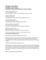 Den bagoez sigit pamuji ragile kanjengdoso. Marhaban Ya Ramadhan Jasad 666 Academia Edu