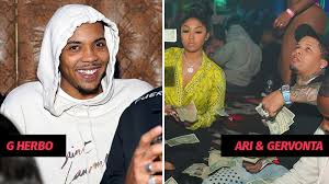 The footage shows davis near the exit when he appears to take a swing in the direction of the woman, who comes charging back at him seconds later. G Herbo Arrested In Atlanta Charged With Battery For Allegedly Assaulting His Baby Mama Ari Who Is Pregnant With Gervonta Davis Baby