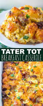 Tater Tot Breakfast Casserole A Hearty And Addicting Breakfast Dish Recipe Breakfast Recipes Casserole Best Breakfast Casserole Hearty Breakfast
