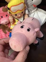 Melissa & Doug Hamm Toy Story Assorted Child Size Hand Puppets Mixed Lot of  5