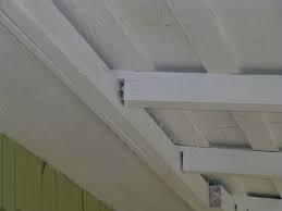 Over Notched Roof Rafters Ready For Collapse Toilet Paper