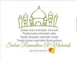 Kesempatan ini aku ucapkan selamat berpuasa pada semua family. Salam Ramadhan Al Mubarak 1441h Aeyzack Industries Facebook