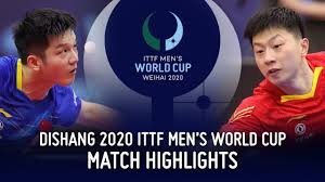 1 for men's singles by the international table tennis federation (ittf). Ma Long Vs Fan Zhendong 2020 Ittf Men S World Cup Highlights Final Youtube