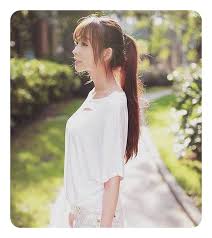 Bubble ponytails look unusual, and it is one of our looks. 107 Outstanding Ponytail With Bangs Hairstyles For You Pitchzine