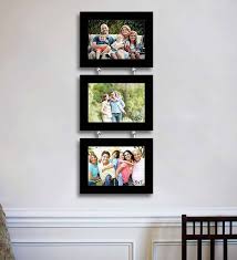 Maybe you would like to learn more about one of these? Buy Black Synthetic Wood Wall Photo Frame Set Of 3 By Art Street Online Multi Photo Frames Photo Frames Home Decor Pepperfry Product