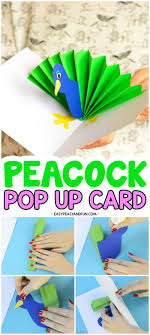 Are there any tools (like a. Peacock Pop Up Card Paper Craft Easy Peasy And Fun