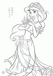 Coloring pages coloring pages baby disney princess and. Printable Princess Jasmine Coloring Pages Coloring Home