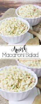 It's hard to believe the time of year is here already, but combines are entering the fields in my neck of the woods. Amish Macaroni Salad Mostly Homemade Mom
