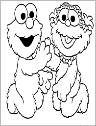 Teach your child how to identify colors and numbers and stay within the lines. Free Printable Elmo Coloring Pages For Kids