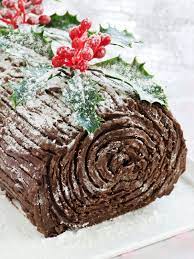 Get Creative With A Festive Log That S Made For Eating Decked Out In Chocolate And Holiday Recipes Christmas Desserts Christmas Food Desserts Yule Log Recipe