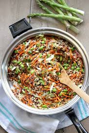 Put the cooled rice in a large serving bowl. Veggie Stir Fry Recipe With Wild Rice Simple Green Moms