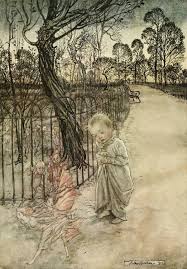 Pin On Arthur Rackham Peter Pan In Kensington Gardens