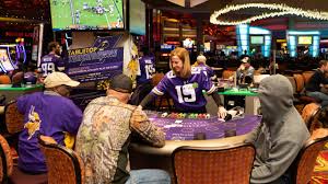Minnesota has a long history with the native american tribes, which is where all of the casino gambling in the state comes from. Mystic Lake Unveils New Minnesota Vikings Themed Gaming Area