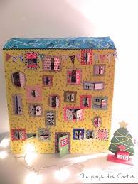 Calendrier Maison De L Avent Homemade Au Pays Des Cactus Calendrier De L Avent Diy Calendrier De L Avent Noel Artisanal Pour Enfants