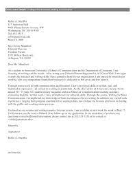 Wow your future employer with this simple cover letter example format. Cover Letter Samples