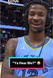 Johanna Leia and Ja Morant