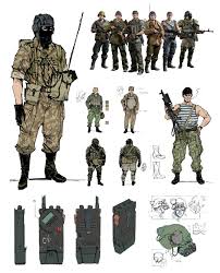 Soviet Soldiers Art Metal Gear Solid V Art Gallery Metal Gear Metal Gear Solid Military Artwork