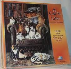 Turn favorite memories, designs, and pictures grey cats cat jigsaw puzzle make your own puzzle prints grey cats image cat design. Cat Jigsaw Puzzles Toys Buy Online From Fishpond Co Nz