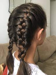 Tranca Boxeadora French Braid Hairstyles Hair Styles Braided Hairstyles