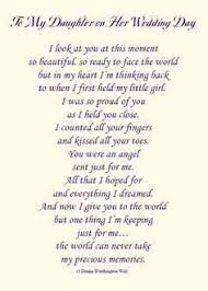 Touching And Heartfelt Poem For Daughters On Your Wedding Day Poem To My Daughter Daughter Wedding Gifts Daughter Poems