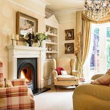 Traditional Country House Style Living Room Living Room Decorating Ideal Home Traditional Design Living Room Cosy Living Room Cream Living Rooms