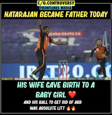 3,220 likes · 239 talking about this. Coc On Twitter Yorker Natarajan He Blessed With Baby Girl Today And His Wicket Of Abd Is Key Today Orangearmy Srh Rcbvsrh Srhvrcb Https T Co Bgcnuilz0w