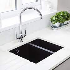 Looking through kitchen sink options? Rangemaster Paragon 1 5 Bowl Undermount Granite Ash Black Kitchen Sink