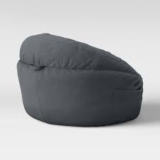 Cocoon Bean Bag Chair With Pocket Gray Pillowfort Target Bean Bag Chair Big Kids Chair Chair