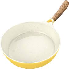 Amazon Com Vremi Ceramic Nonstick Frying Pan Large 1 7 Quart Fry Pan With Bakelite Handle For Gas E Induction Cookware Induction Stove Top Induction Stove