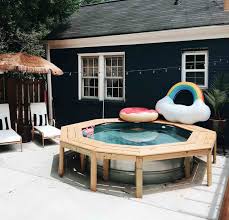 Maybe you would like to learn more about one of these? 31 Clever Stock Tank Pool Designs And Ideas